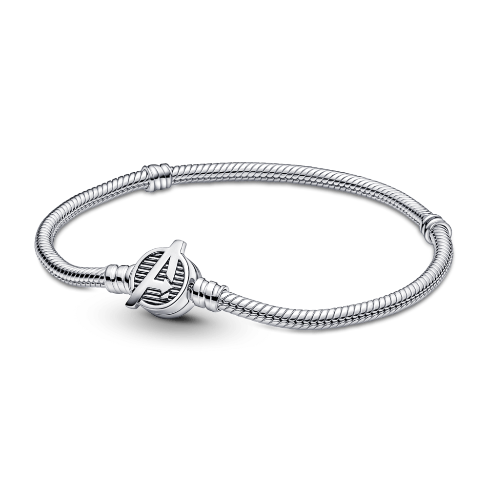 Bracelete Pandora de Prata Marvel - Fecho Os Vingadores | Prata 925