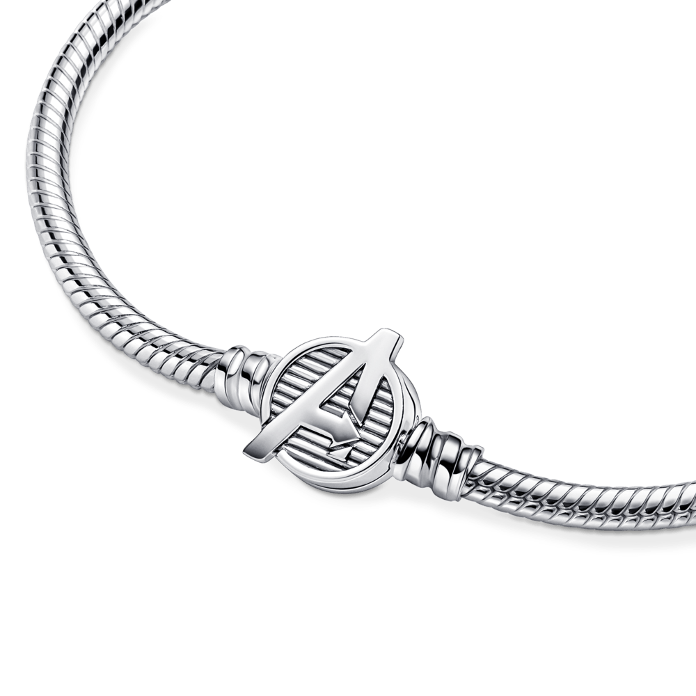 Bracelete Pandora de Prata Marvel - Fecho Os Vingadores | Prata 925