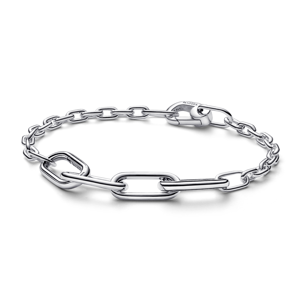 Bracelete de Corrente de Links de Elos Finos Pandora Me | Prata 925
