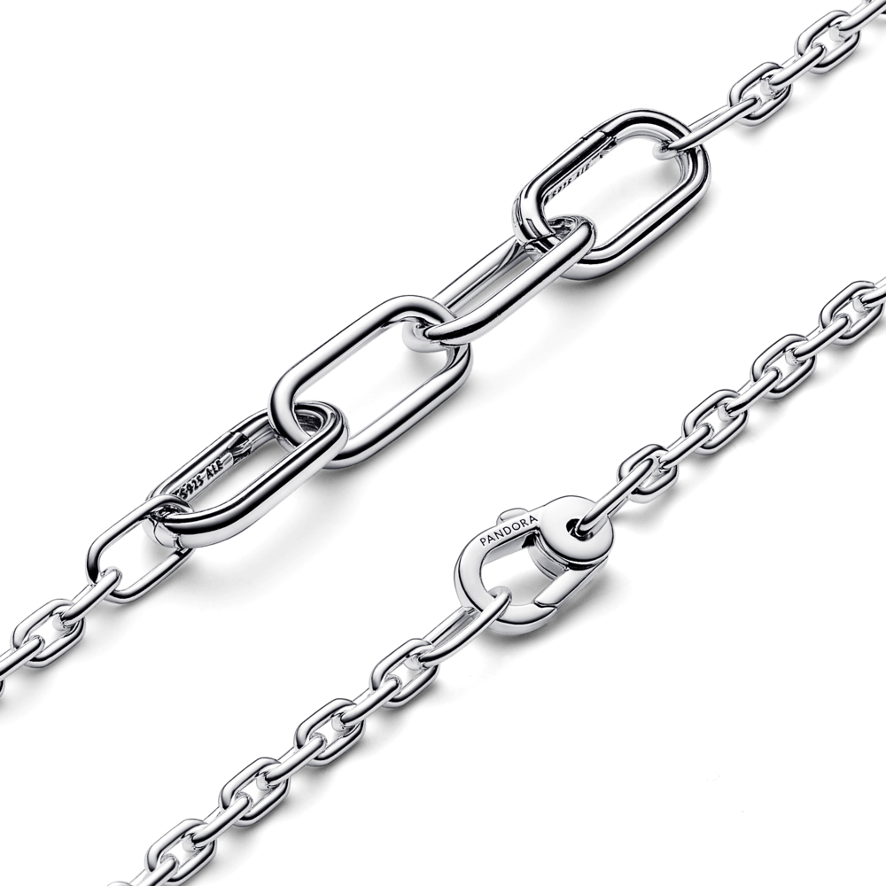 Bracelete de Corrente de Links de Elos Finos Pandora Me | Prata 925