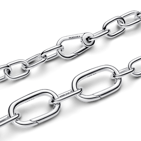 Bracelete de Prata Corrente de Elos Grandes | Prata 925