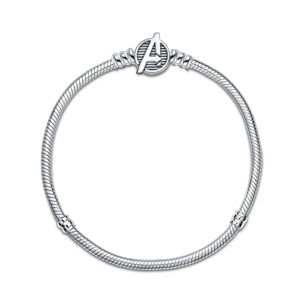 Bracelete Pandora de Prata Marvel - Fecho Os Vingadores | Prata 925