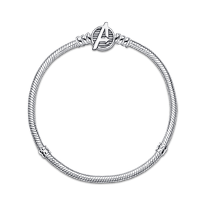 Bracelete Pandora de Prata Marvel - Fecho Os Vingadores | Prata 925