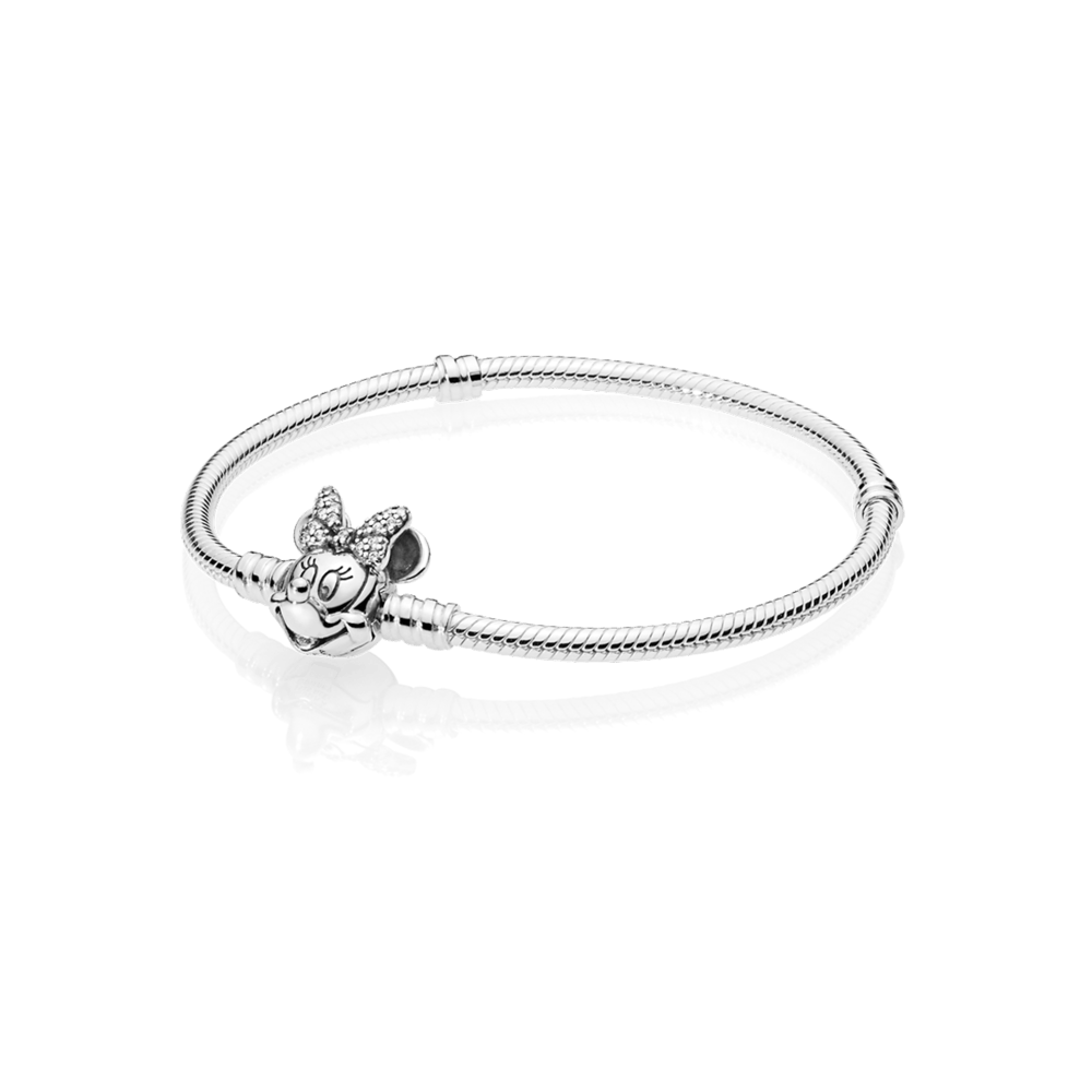 Bracelete Pandora Disney Crie Combine Minnie | Prata 925