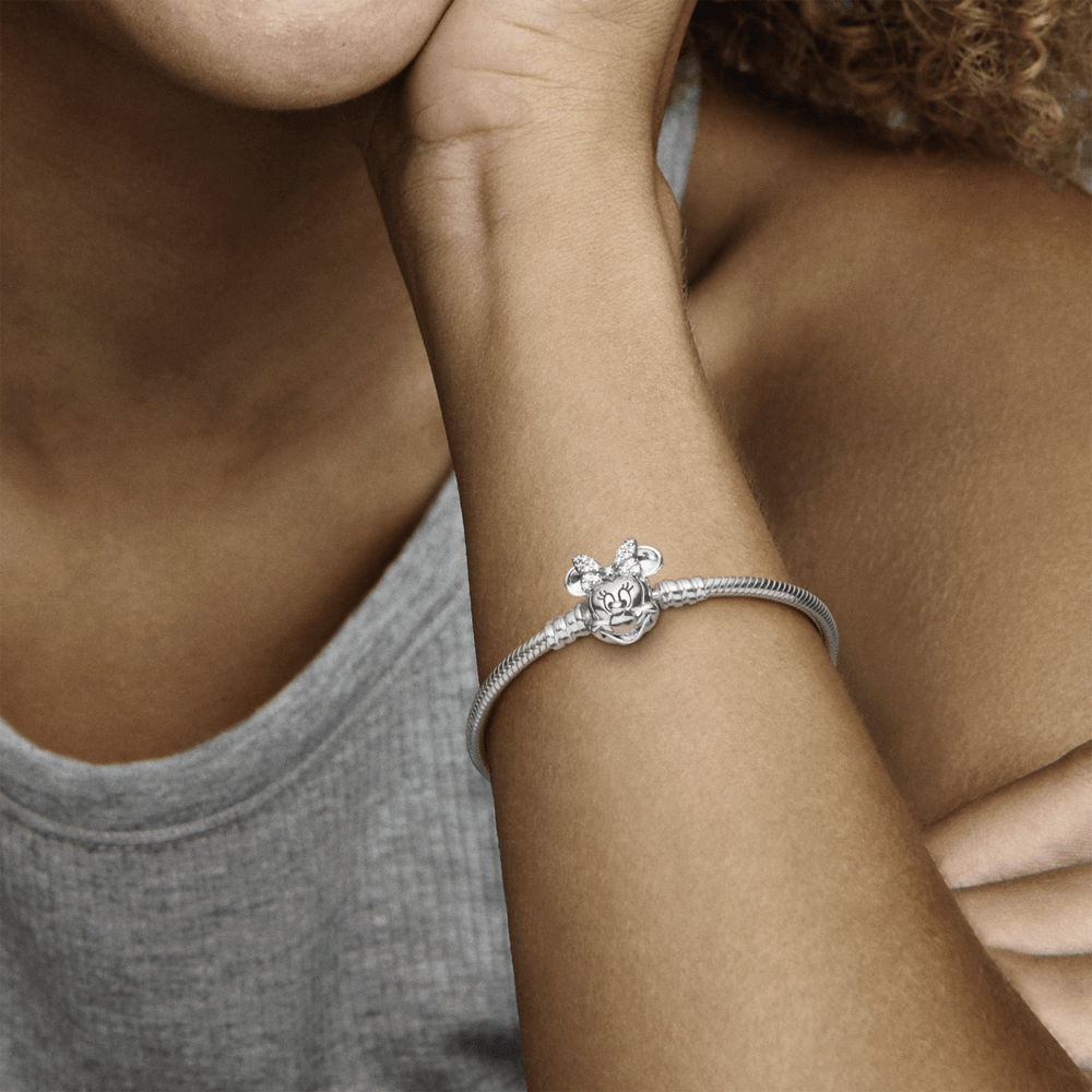 Bracelete Pandora Disney Crie Combine Minnie | Prata 925