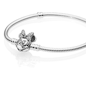 Bracelete Pandora Disney Crie Combine Minnie | Prata 925